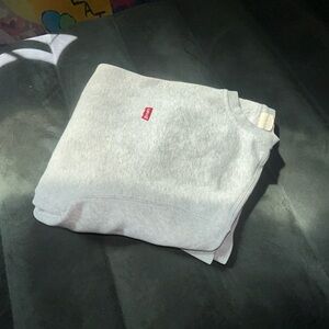 Light Grey Levi's Crewneck Sweatshirt